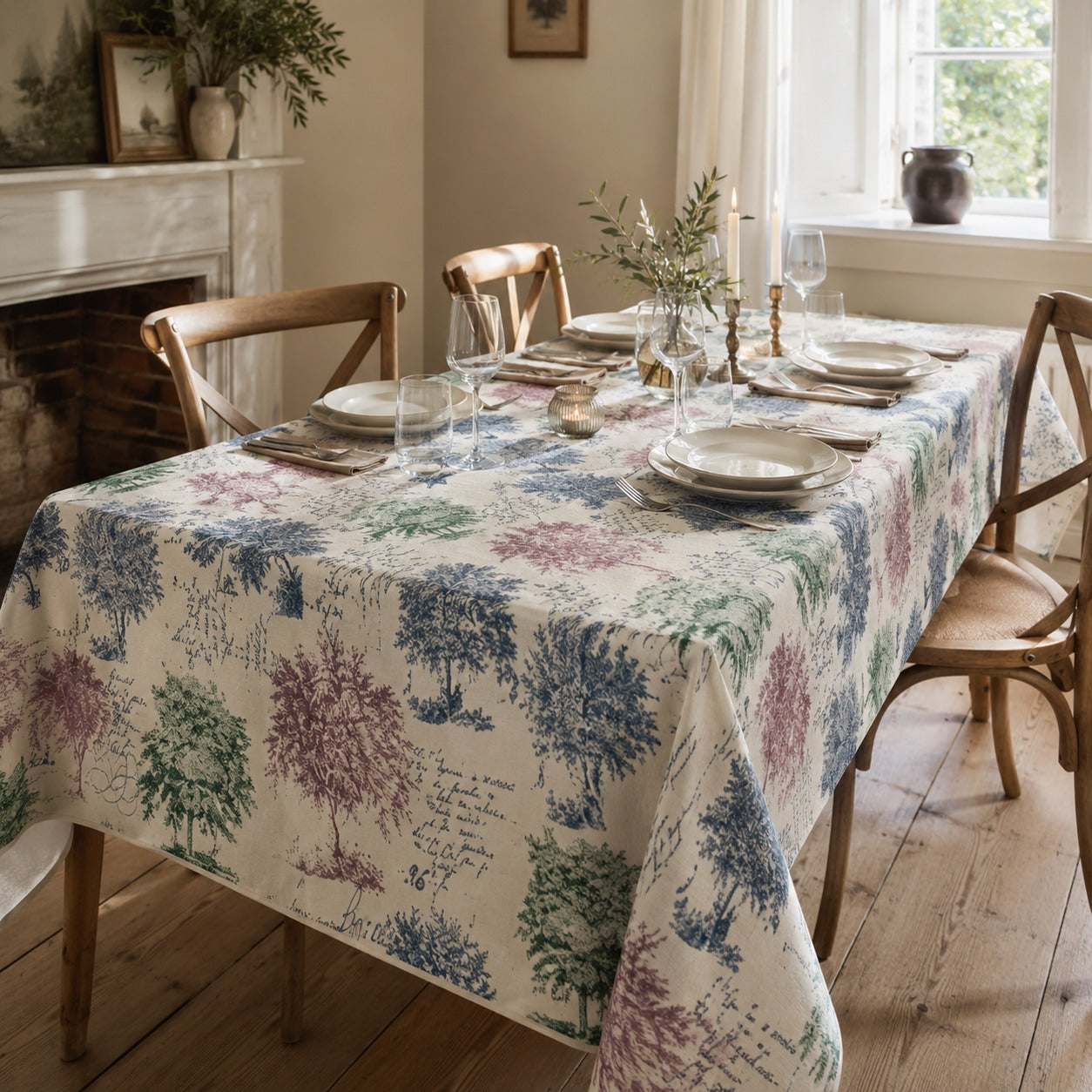 Duni Premium Quality Dunicel Forest Design Table Cover